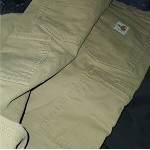 Men’s Carhartt FR khaki pants 36x32